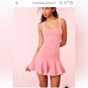 Love shack fancy  Knit Mini Uress size M